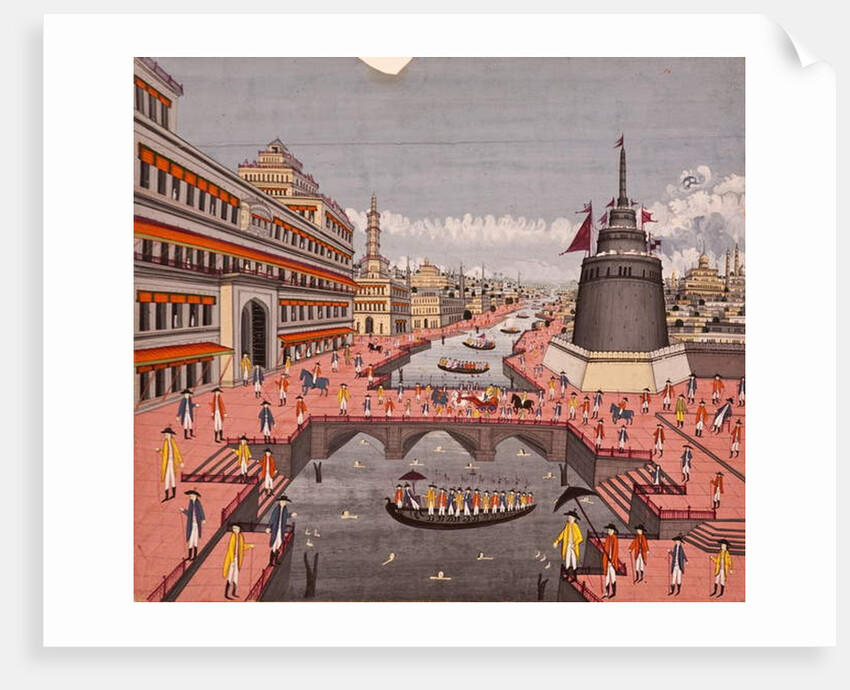 The Ghat at Jaunpur, c.1780 by Indian School