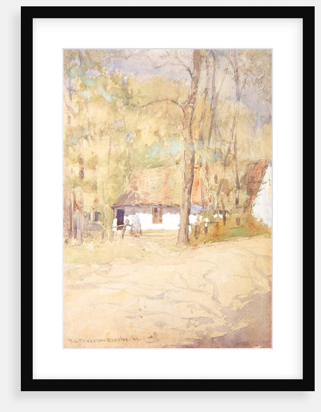 Farmhouse in Étaples, 1899 by Frederick Carl Frieseke