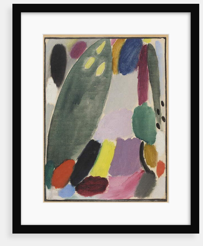 Variation: Inclination, 1919 by Alexej von Jawlensky