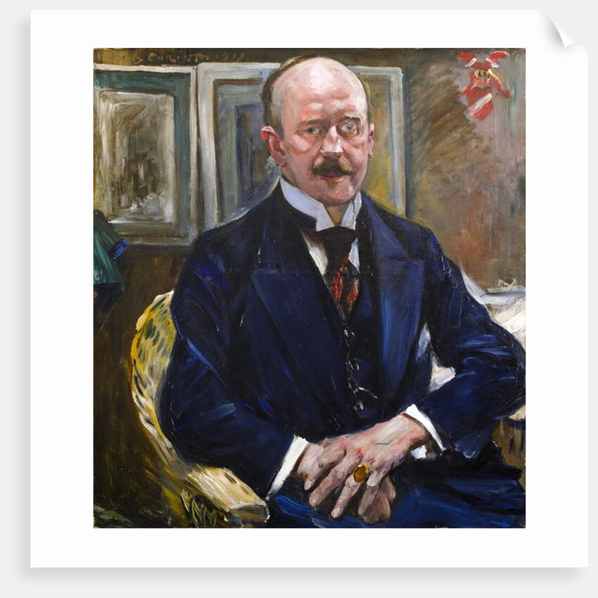 Portrait of Alexander Freiherr von Reitzenstein, 1913 by Lovis Corinth