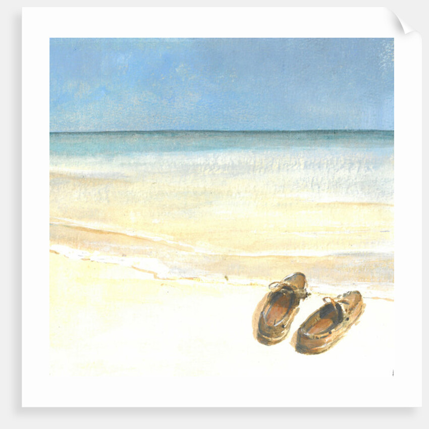 Beach Shoes, 2015 by Lincoln Seligman