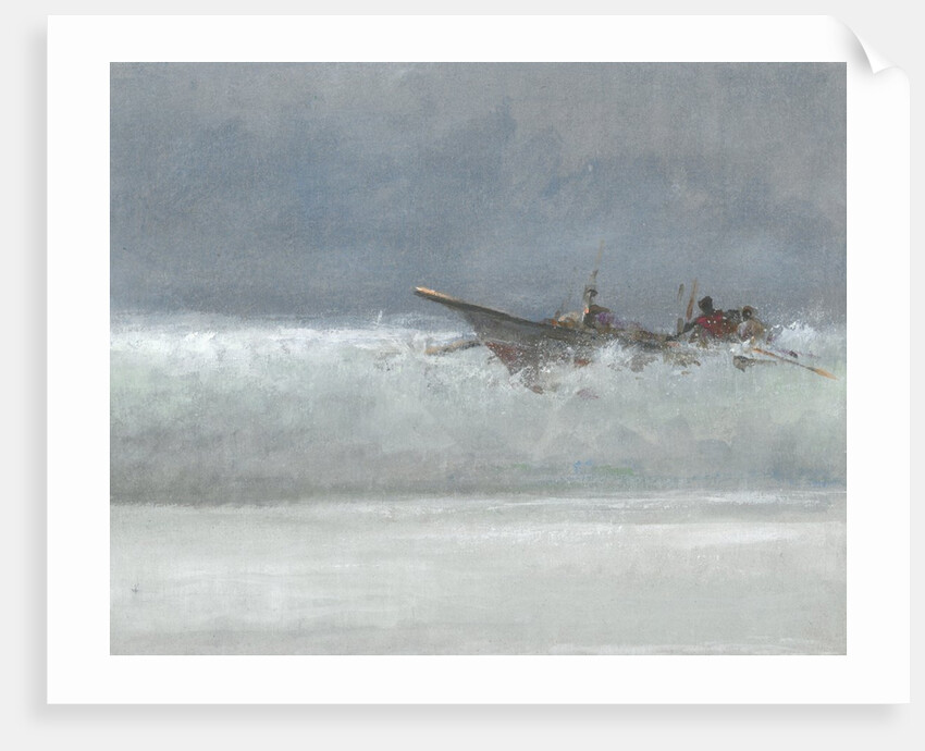 Breaking the Surf, Sri Lanka, 2015 by Lincoln Seligman