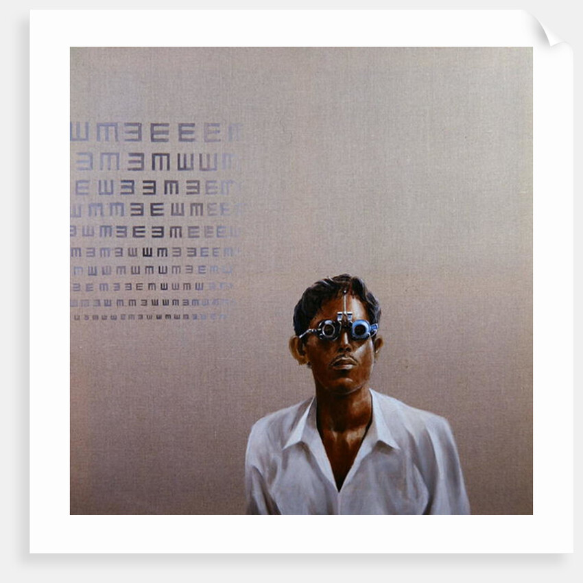 Eye Test 3, Medinipur, India by Lincoln Seligman