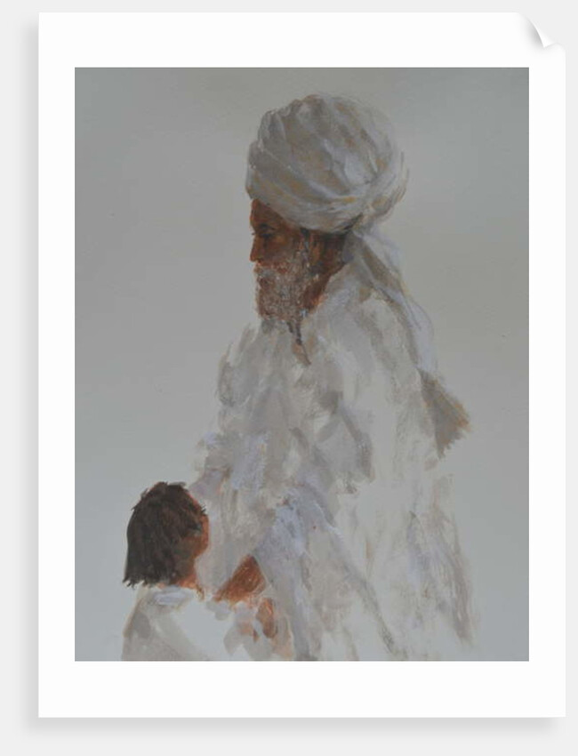 Old Man and Child by Lincoln Seligman