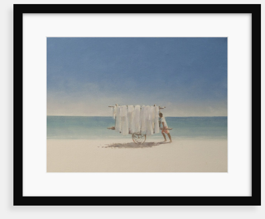 Cuba Beach Seller, 2010 by Lincoln Seligman