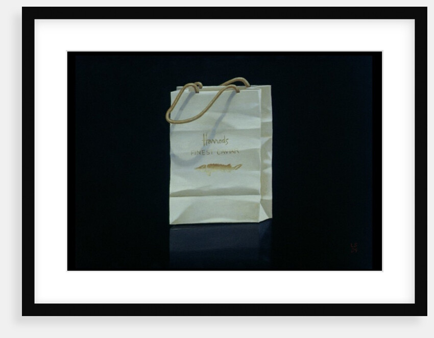 Harrods Caviar Bag, 1989 by Lincoln Seligman