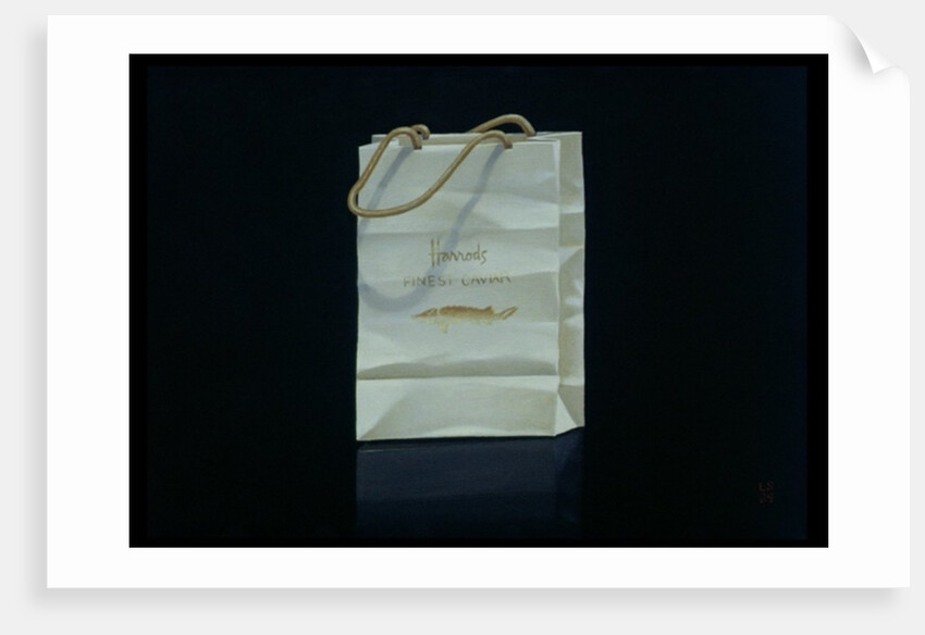 Harrods Caviar Bag, 1989 by Lincoln Seligman