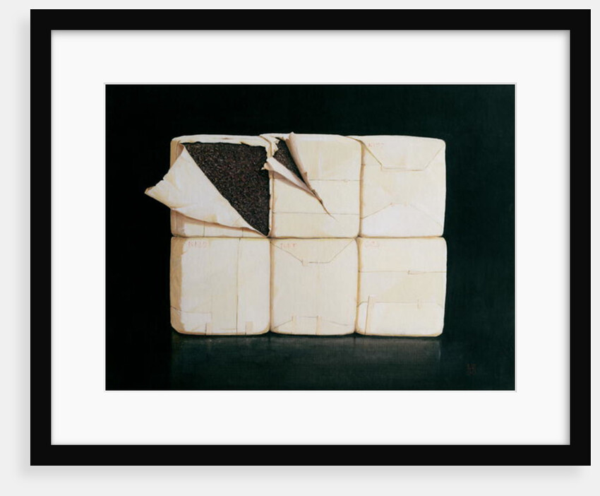 Six Stacked Packages by Lincoln Seligman