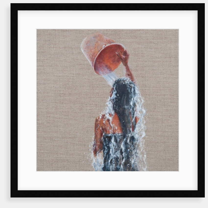 Girl Bathing by Lincoln Seligman