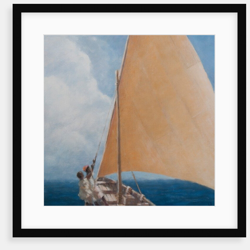 Dhow, Kilifi, 2012 by Lincoln Seligman