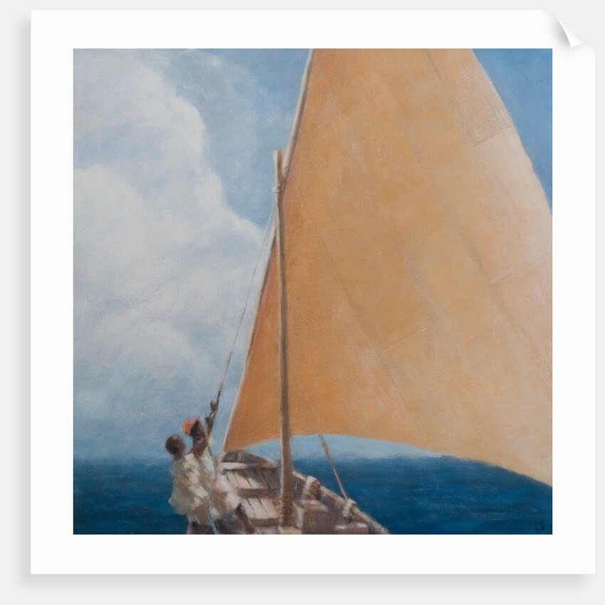 Dhow, Kilifi, 2012 by Lincoln Seligman