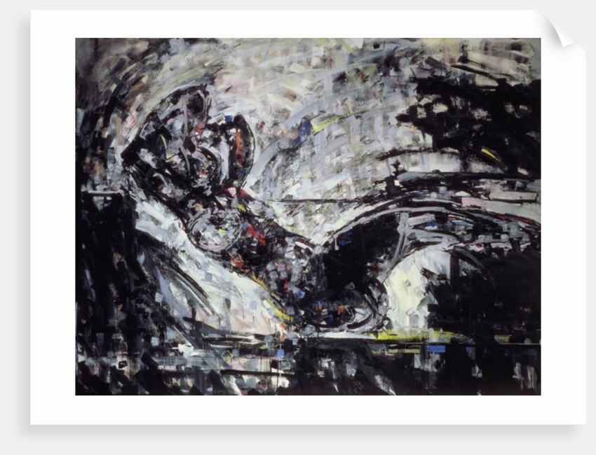 Iman Nude, 1995 by Stephen Finer