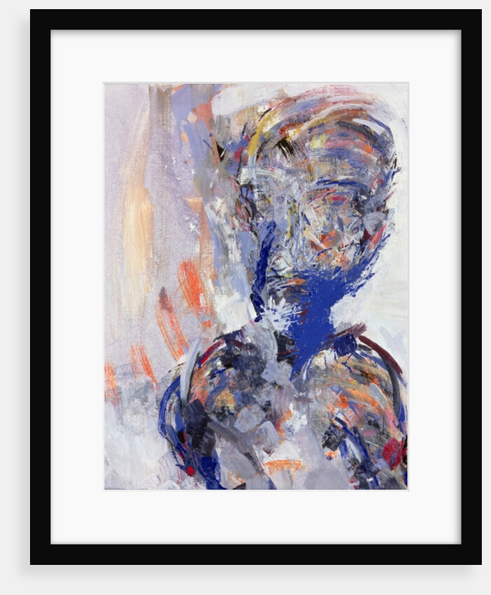 David Bowie, right hand panel of Diptych, 2000 by Stephen Finer