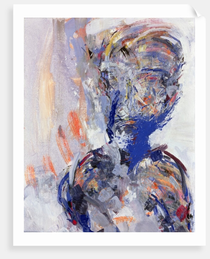 David Bowie, right hand panel of Diptych, 2000 by Stephen Finer