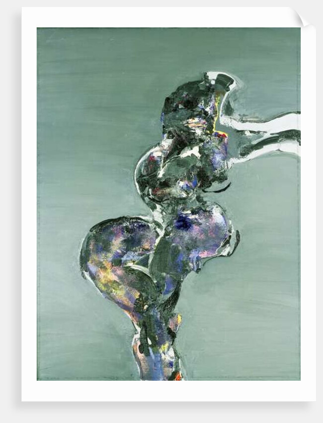 Seated nude, 1979 by Stephen Finer