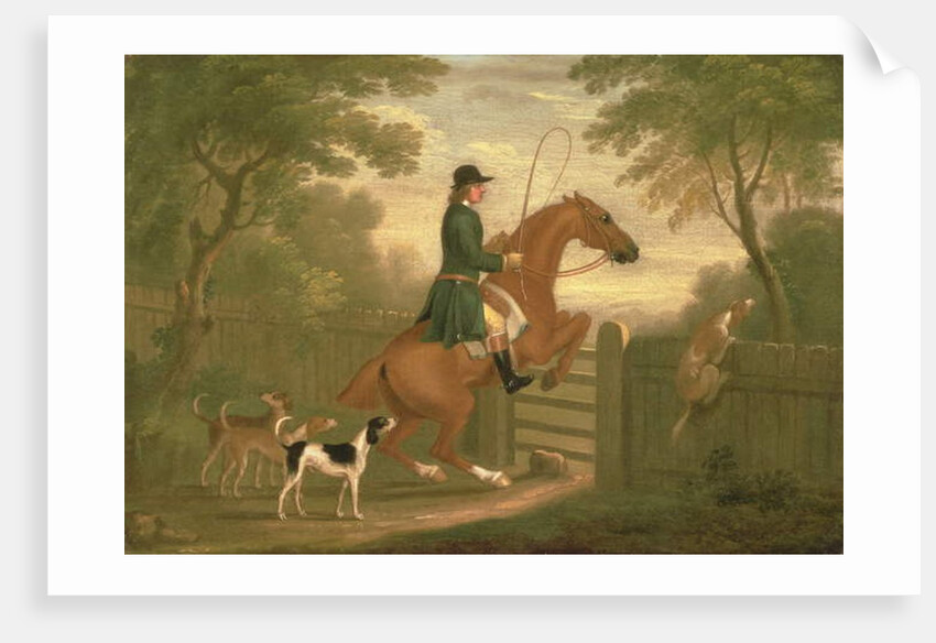 Huntsman with his Hounds in a Landscape by James Seymour