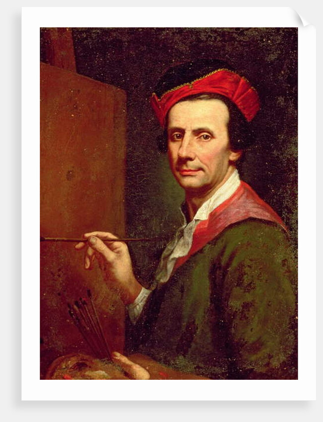 Artist at an Easel, c.1750s by Andrea Soldi