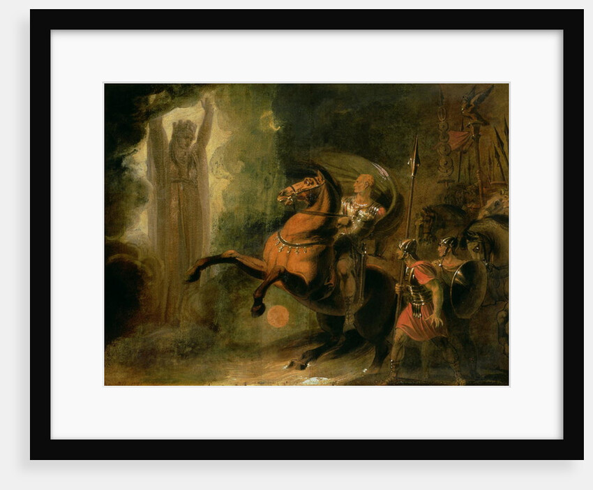 The Goddess Roma Appearing to Julius Caesar at the Bank of the Rubicon, c.1793 by Richard Westall