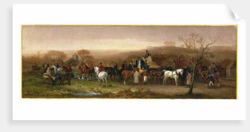 The Meet, 1884 by William Joseph Shayer