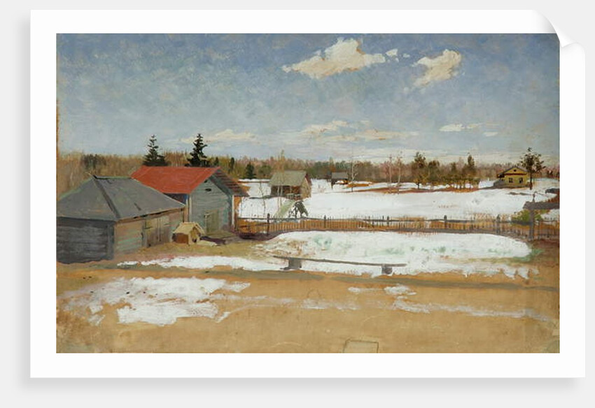 Tumenev's Estate, c.1890-95 by Andrei Petrovich Ryabushkin