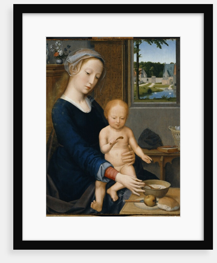 Madonna with the Milk Soup by Gerard David