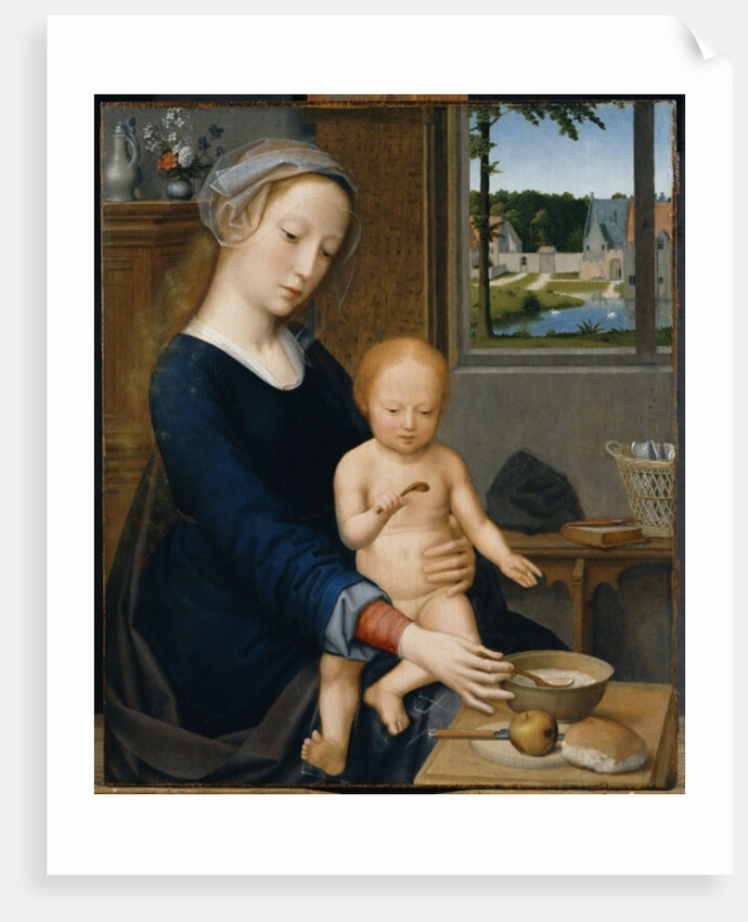 Madonna with the Milk Soup by Gerard David
