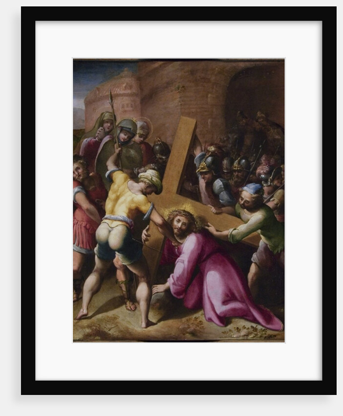Christ on the Road to Calvary by Flemish School