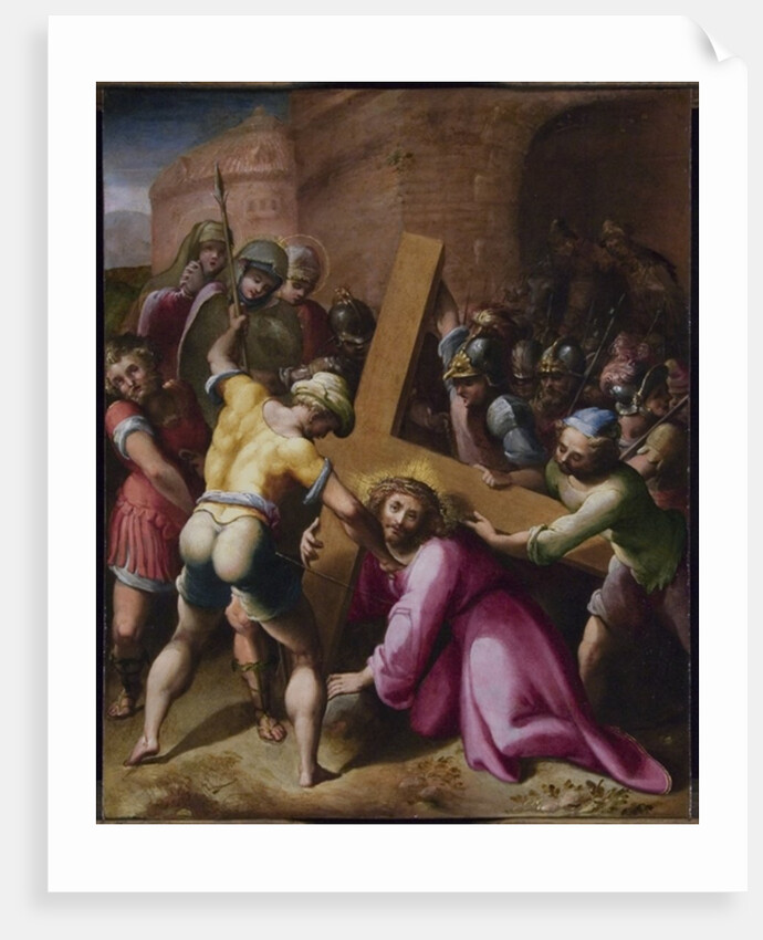 Christ on the Road to Calvary by Flemish School