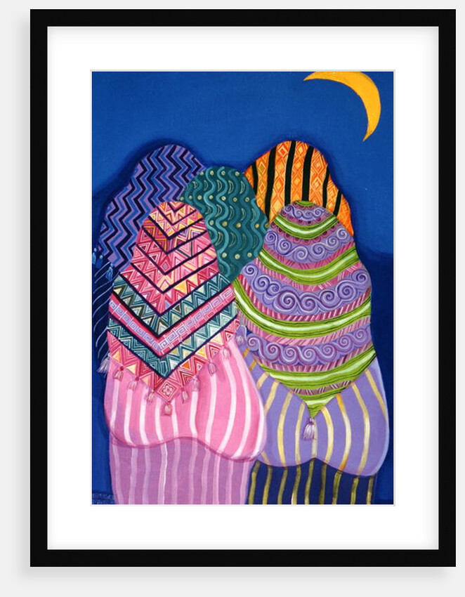 Bottoms in the Moonlight, 1990 by Laila Shawa