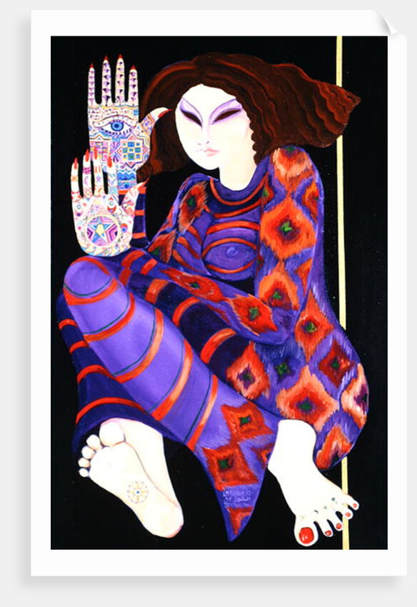 Zeinab Chasing the Devil, 1992 by Laila Shawa