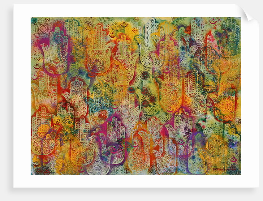 Hands of Fatima, 1999 by Laila Shawa