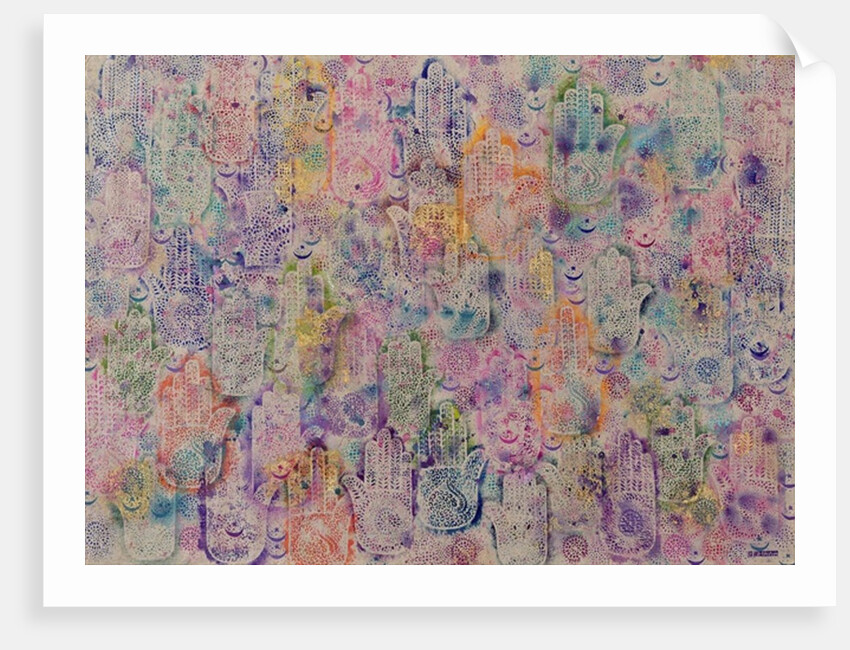 Hands of Fatima, 1999 by Laila Shawa