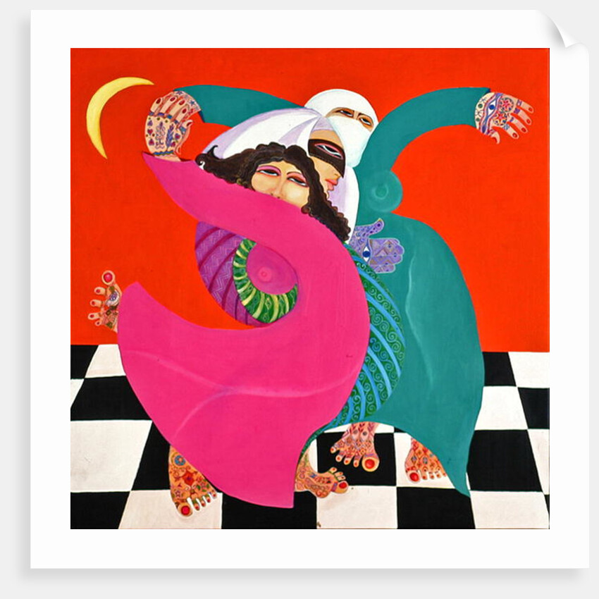 The Zar I, 1992 by Laila Shawa