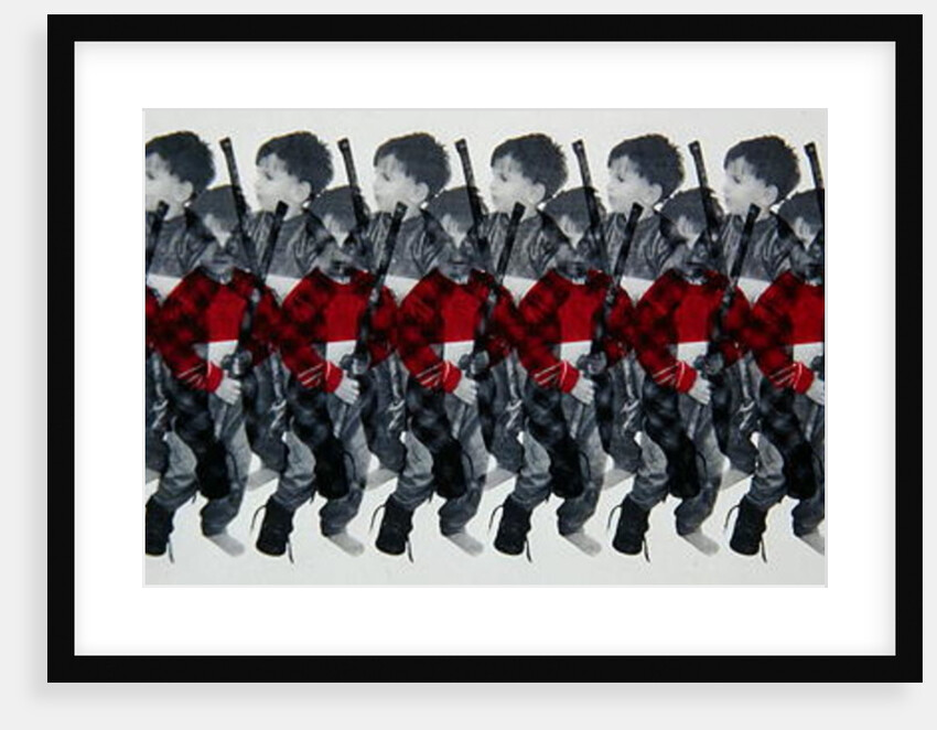 Boy Soldiers, 1996 by Laila Shawa