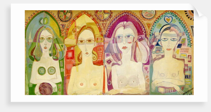 Icon, 1970 by Laila Shawa