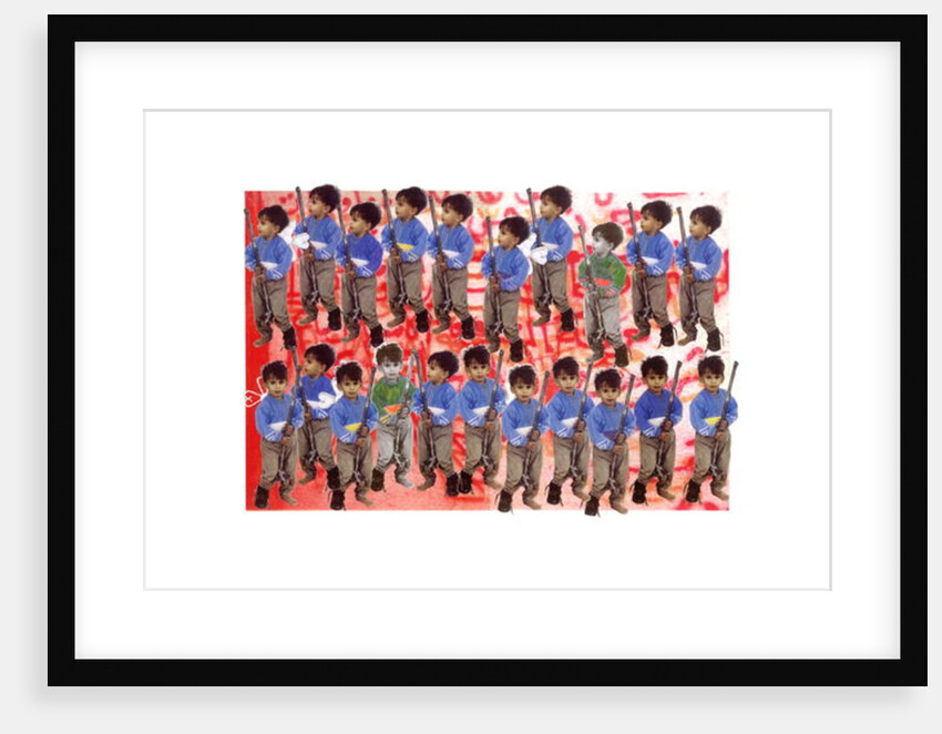 Boy Soldiers, 2005-06 by Laila Shawa