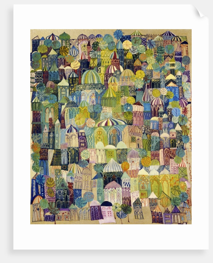 Jerusalem, 1970 by Laila Shawa