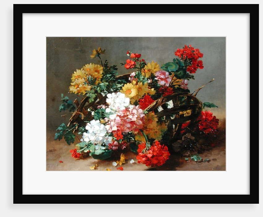 Flower Study by Eugene Henri Cauchois