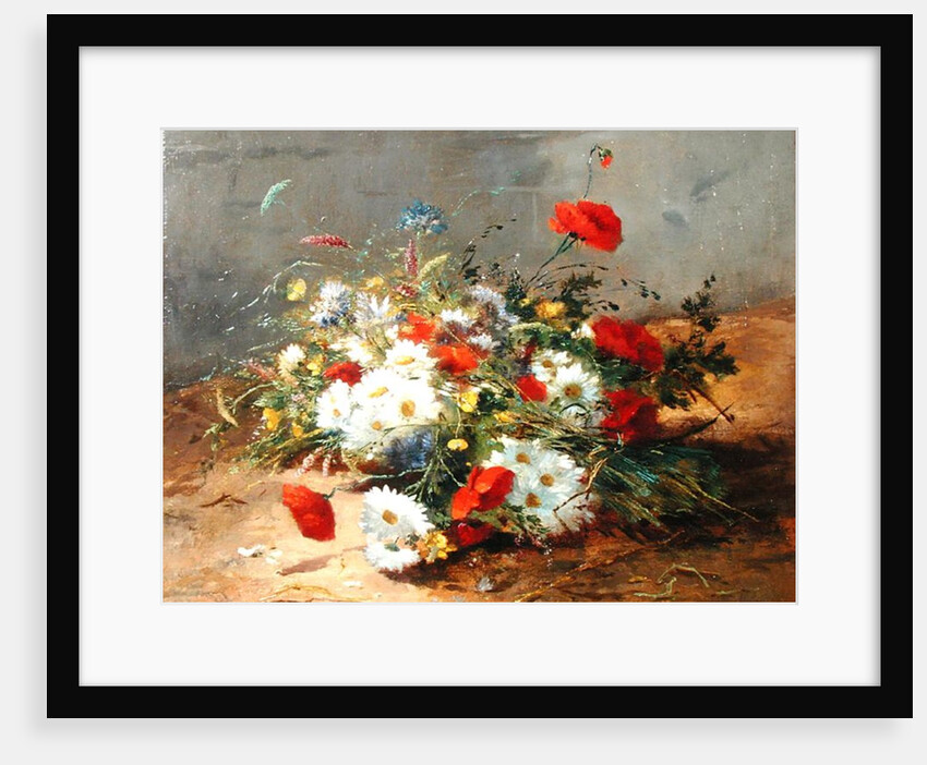 Flower Study by Eugene Henri Cauchois