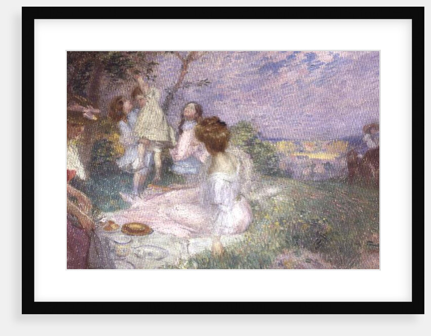 The Picnic, 1906 by Auguste-Frederic Bonnet