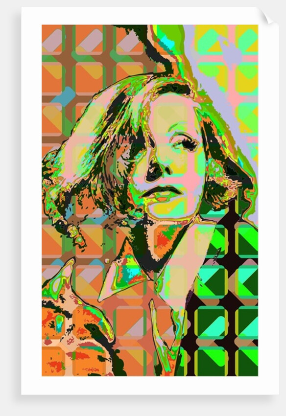 Greta Garbo by Scott J. Davis