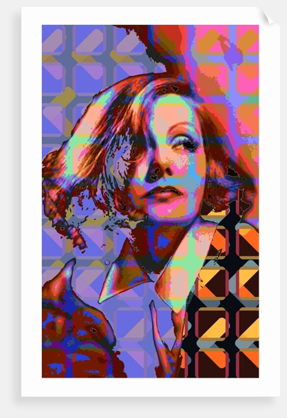 Greta Garbo by Scott J. Davis