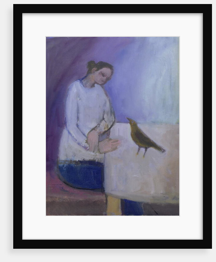 Woman with a Bird, 2003 by Sue Jamieson