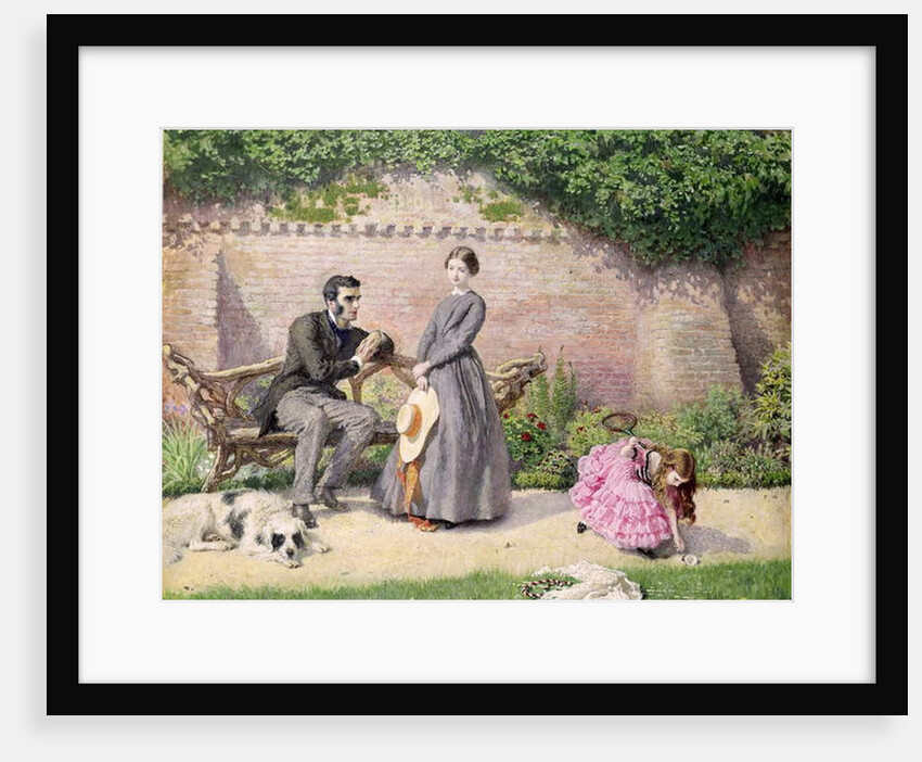 Rochester and Jane Eyre by Frederick Walker