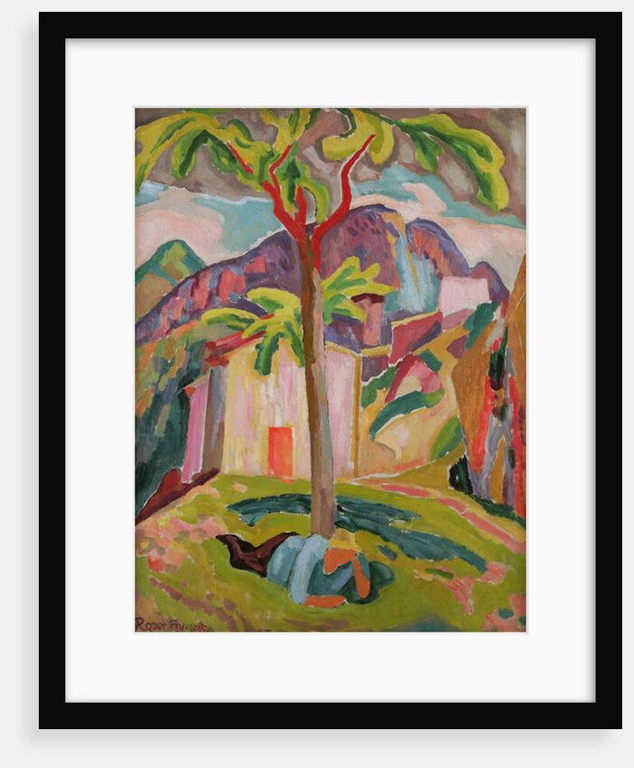 Figure Resting under a Tree, St. Agnes, 1915 by Roger Eliot Fry