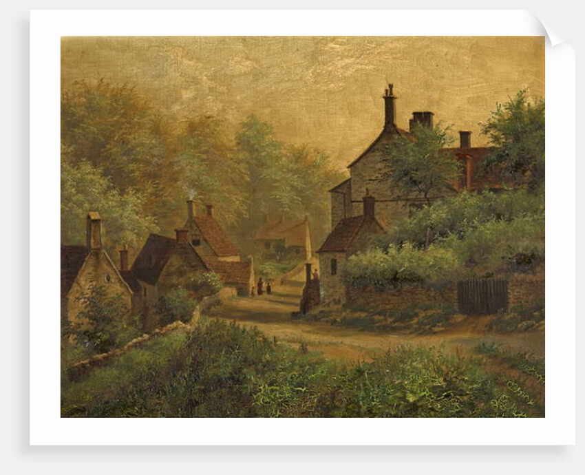 Slad, Gloucestershire, 1894 by F. E. Robertson