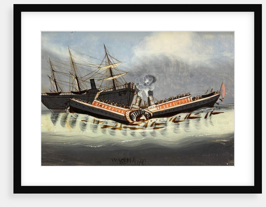 The Wreck of the 'Princess Alice', after 1878 by English School