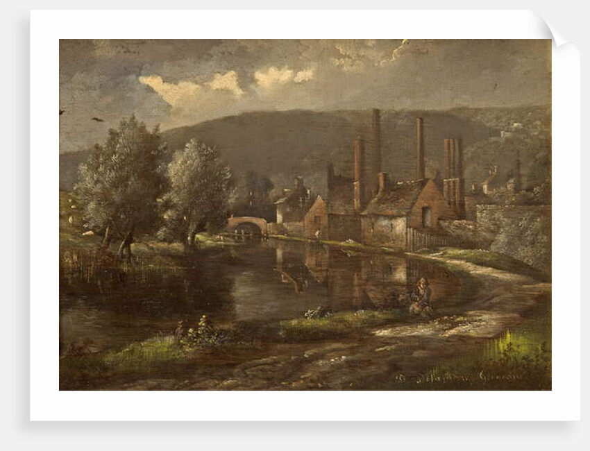 Partridge Dye House, Bowbridge, Stroud, Gloucestershire by Désiré Delaplace-Gérardin