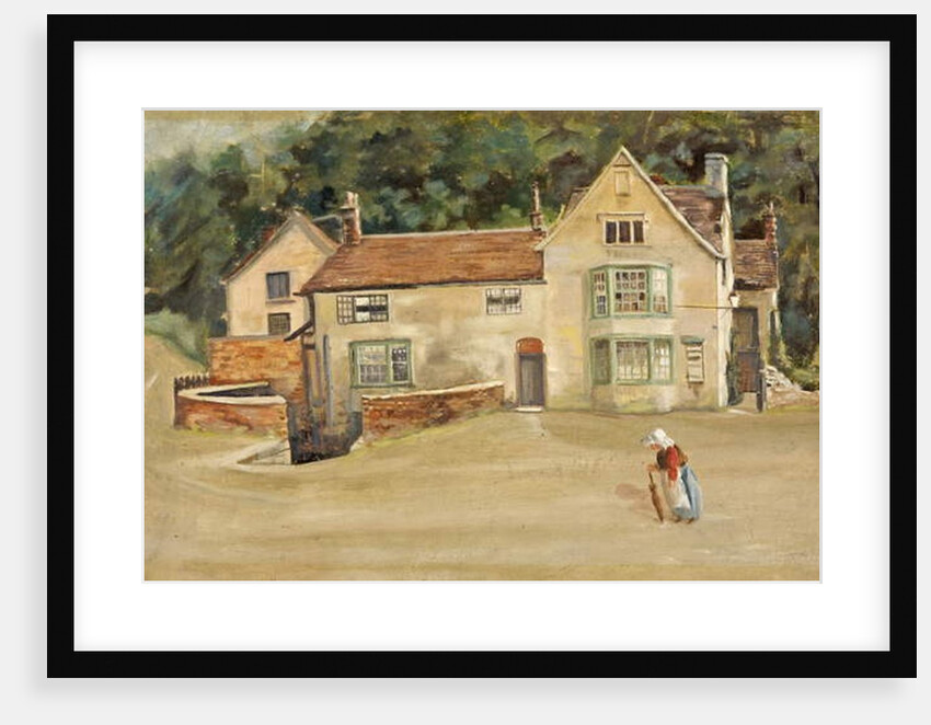 Cottage Scene by School English