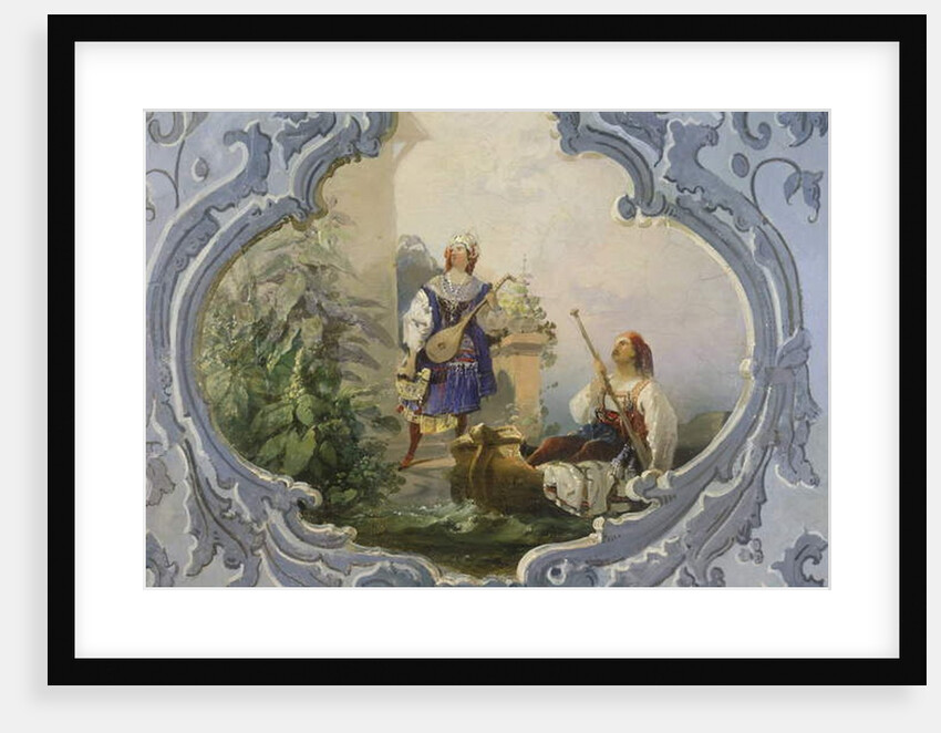 The Abduction from the Seraglio, 1850s by Josef Matěj Navrátil